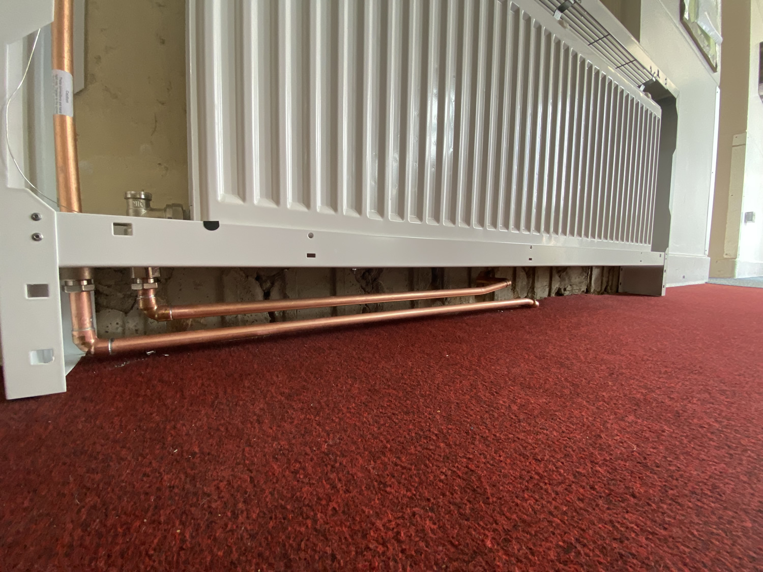 Radiator installation